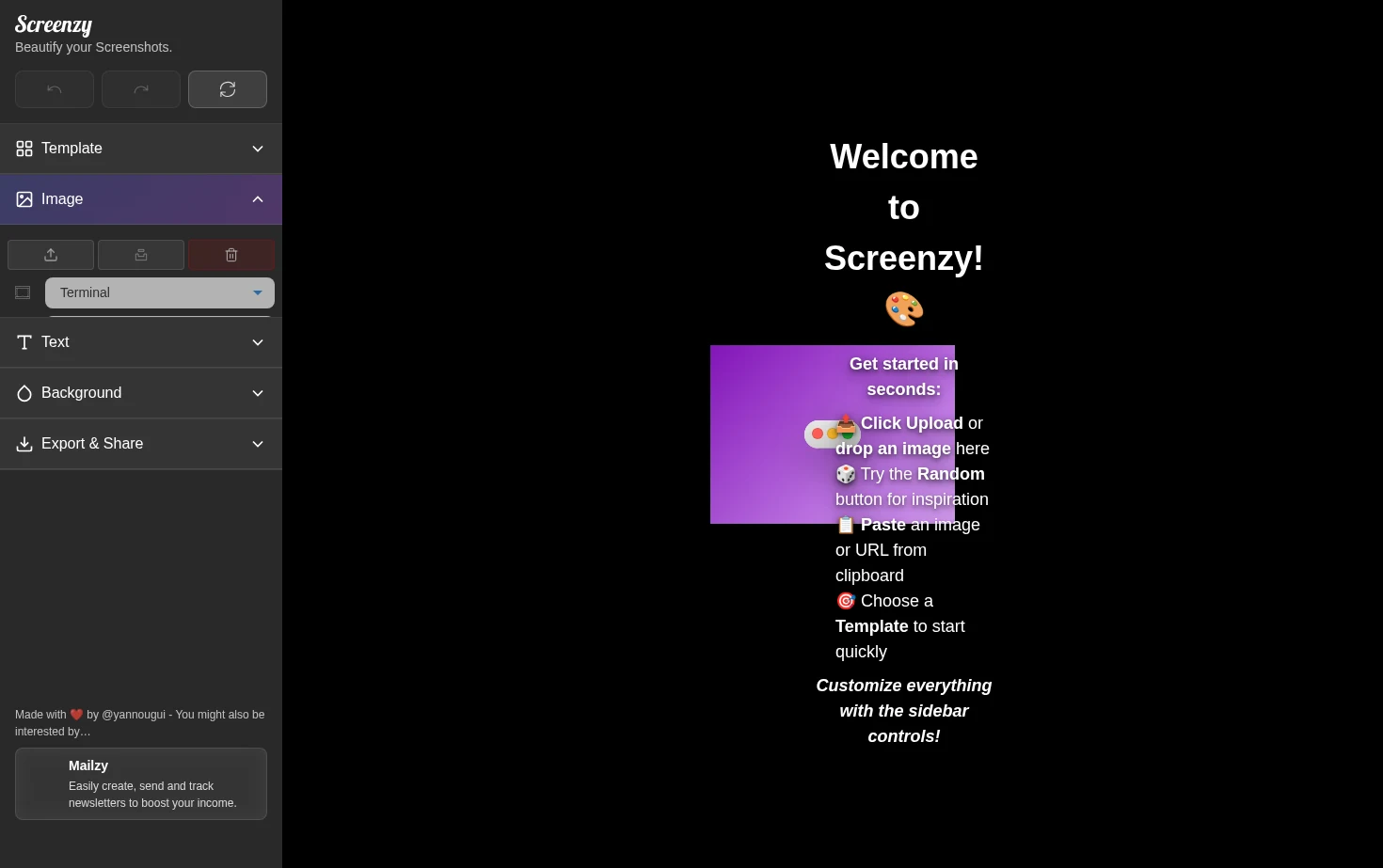 Screenzy 页面快照